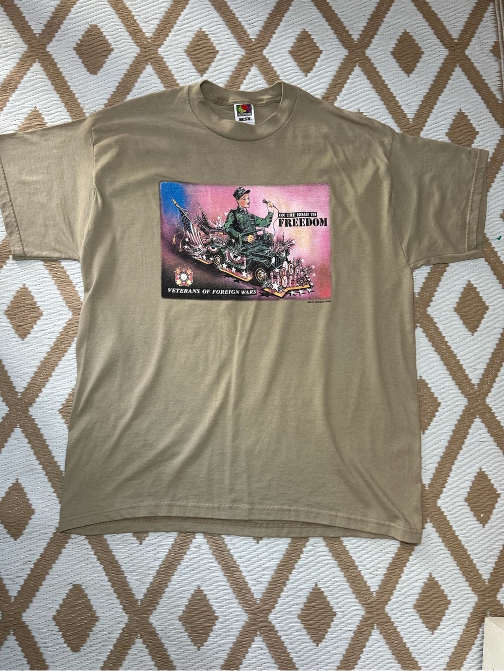 Vintage VFW Veterans of Foreign Wars Graphic T-Shirt